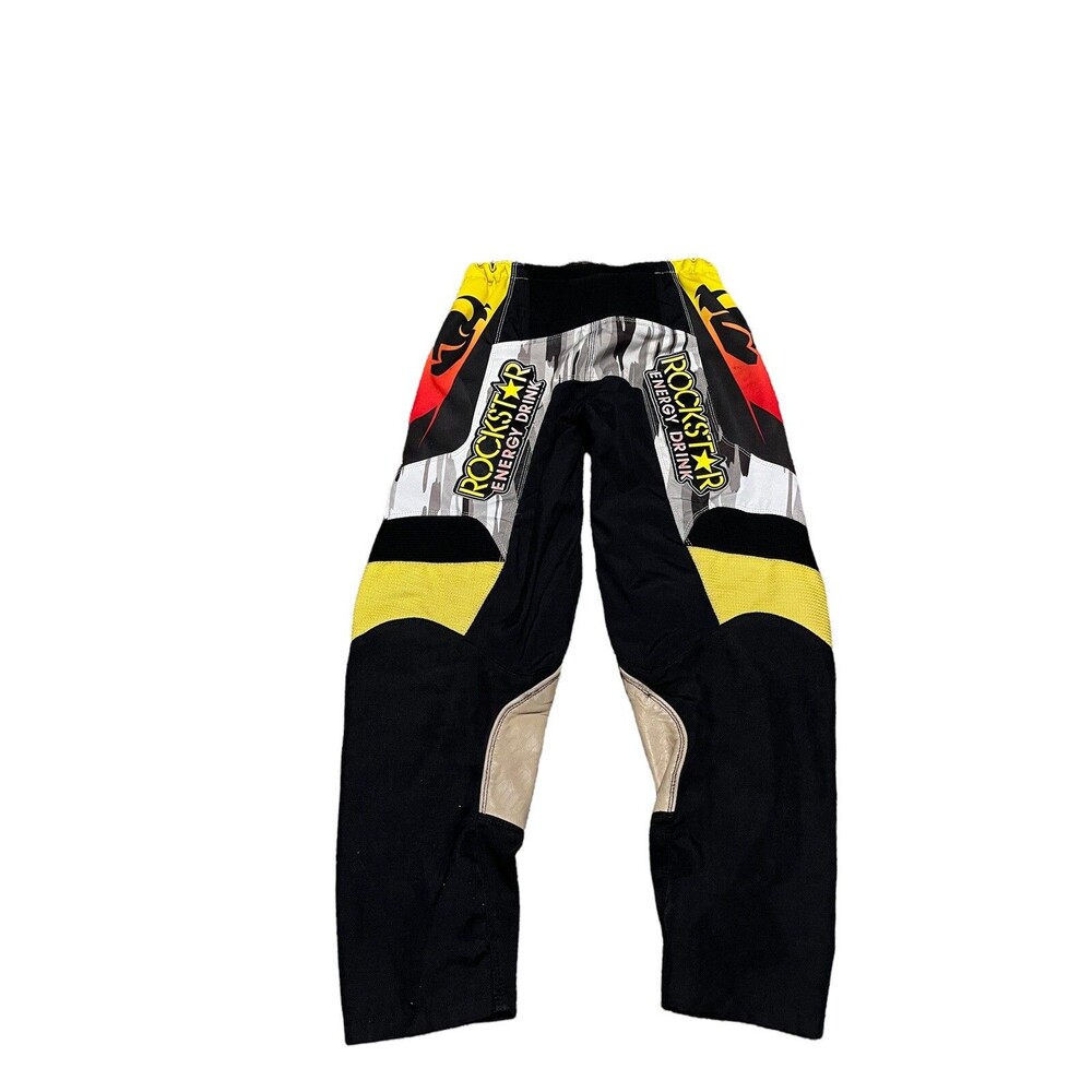 Thor Rockstar Energy Motocross Riding Pants BMX MX ATV Racing Youth Size 26